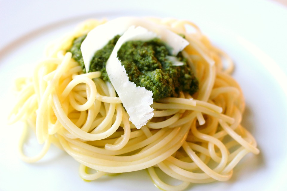 Pasta pesto