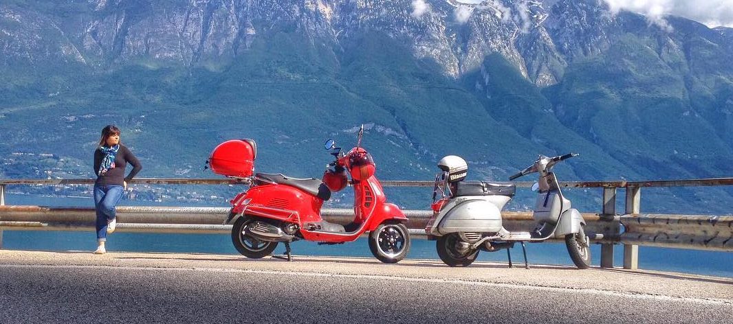 Gardameer - Motoragazzi - vier meren tour Italië