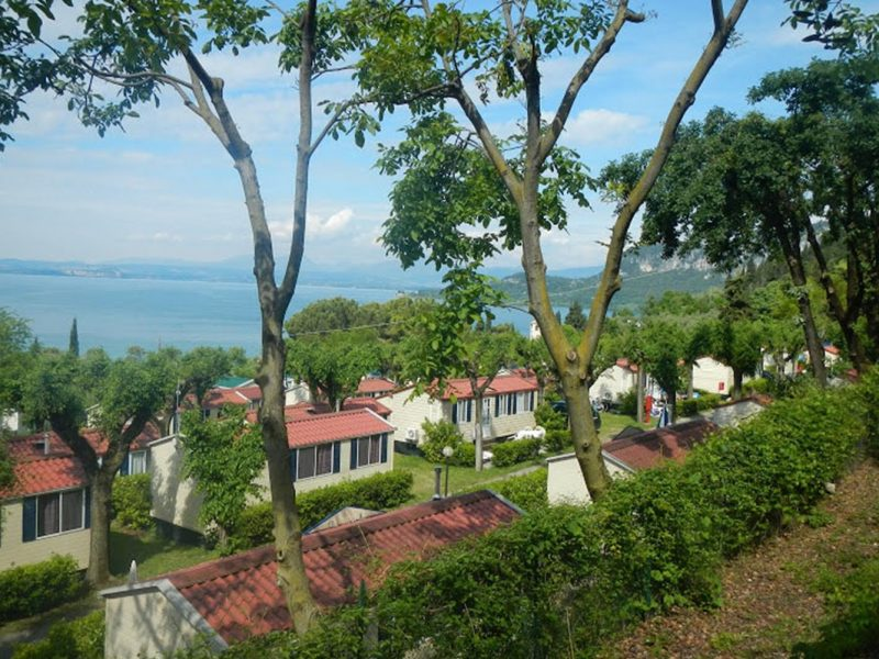 La Rocca nazomeren aan het Gardameer